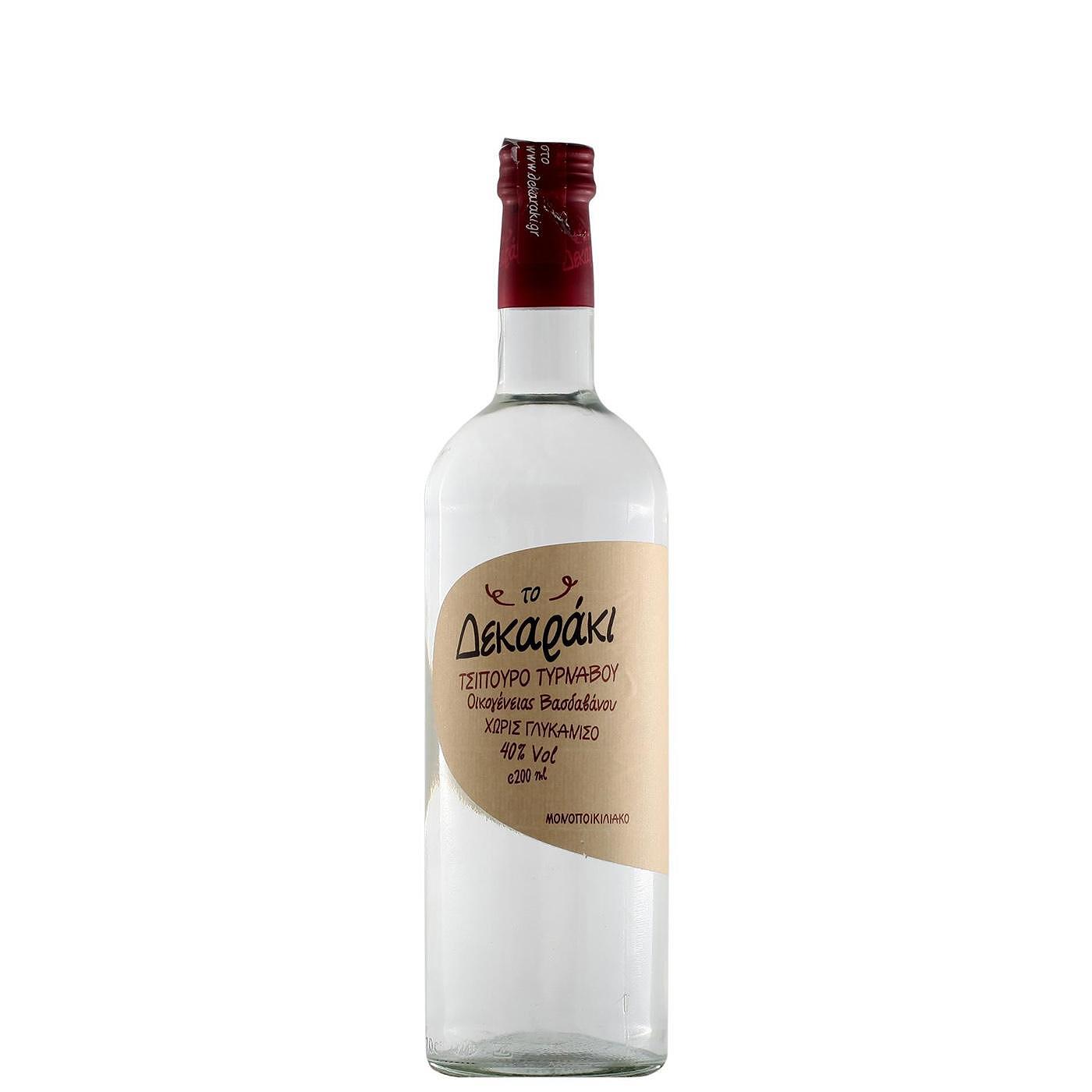 ΔΕΚΑΡΑΚΙ ΤΣΙΠΟΥΡΟ ΧΩΡΙΣ ΓΛΥΚΑΝΙΣΟ 200ml
