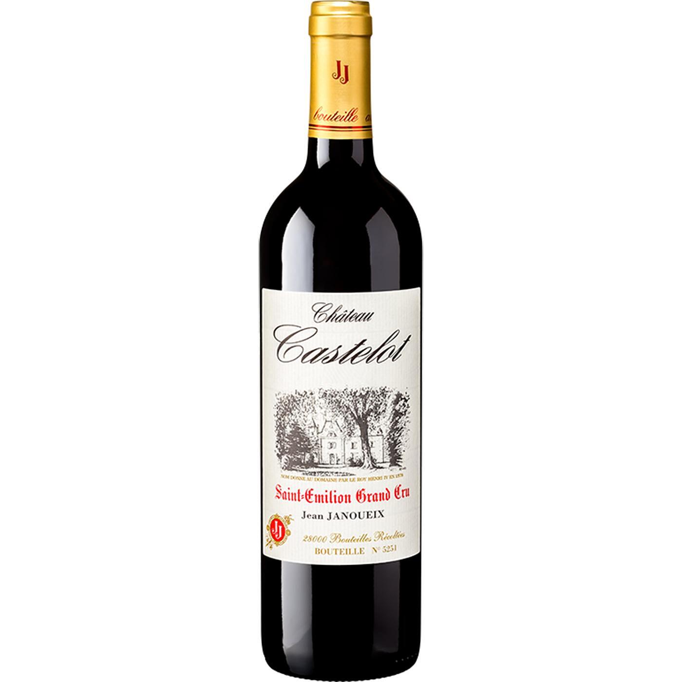 JOSEPH JANOUEIX CASTELOT SAINT EMILION BORDEAUX ’15 750ml