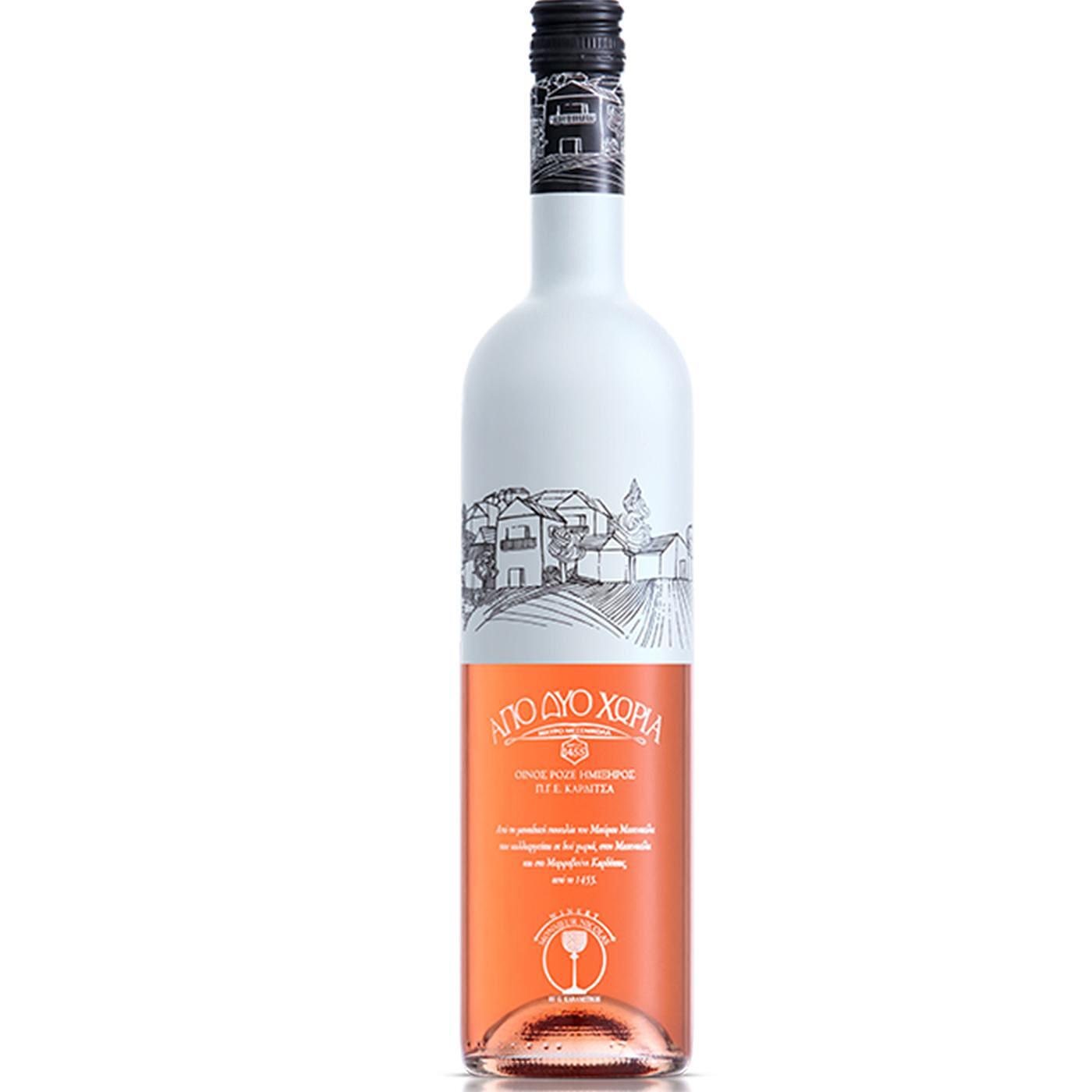 ΚΑΡΑΜΗΤΡΟΣ ΔΥΟ ΧΩΡΙΑ ΡΟΖΕ ’22 750ml