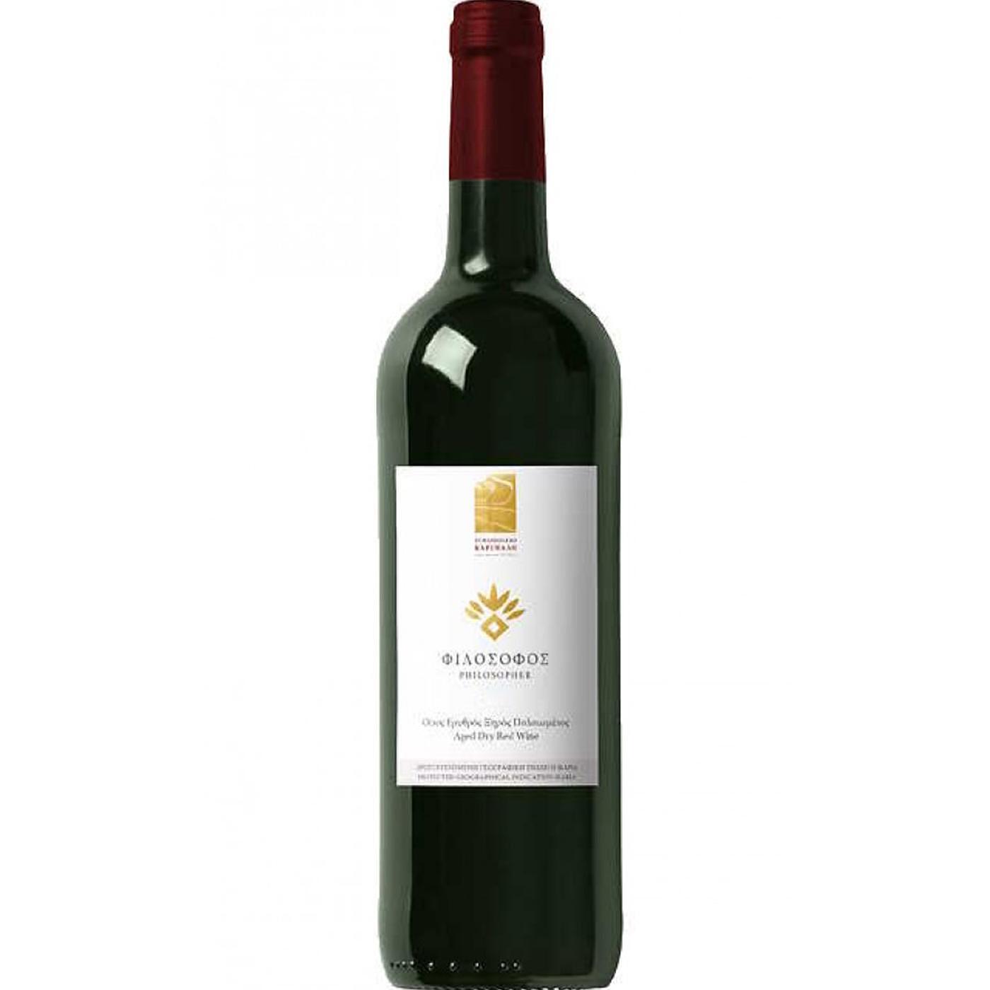 ΚΑΡΙΜΑΛΗΣ ΦΙΛΟΣΟΦΟΣ ΕΡΥΘΡΟ ’08 750ml