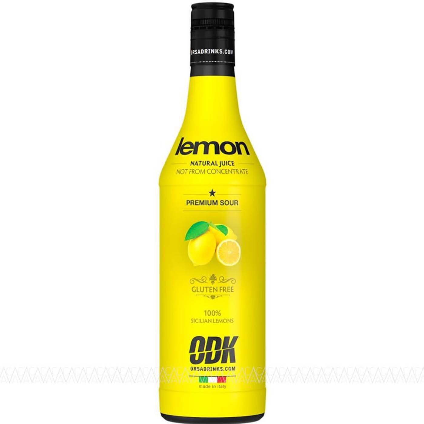 ORSA LEMON NATURAL JUICE 750ml
