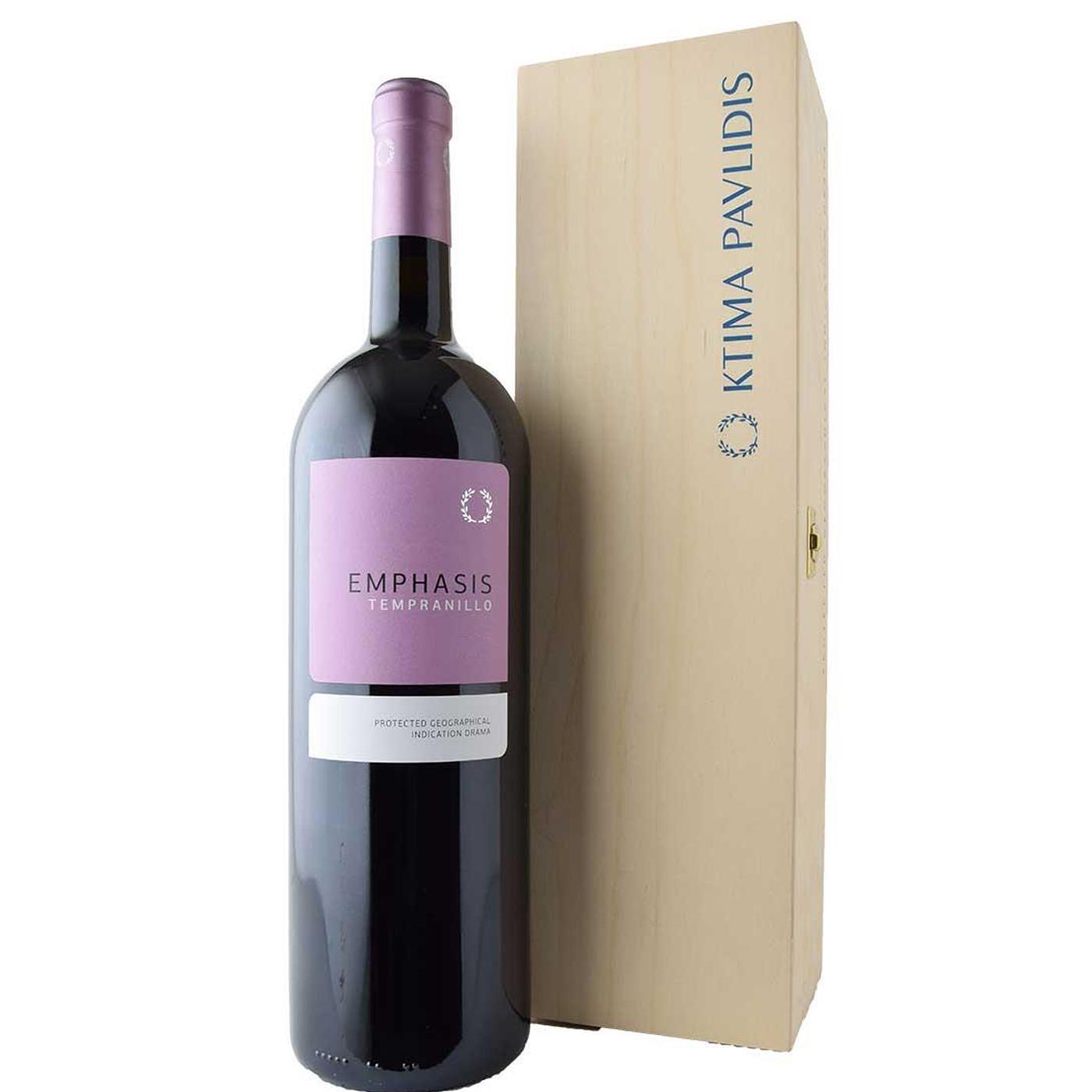 ΠΑΥΛΙΔΗΣ EMPHASIS TEMPRANILLO  (Ξ/Κ) ’18 MAGNUM 1,5L