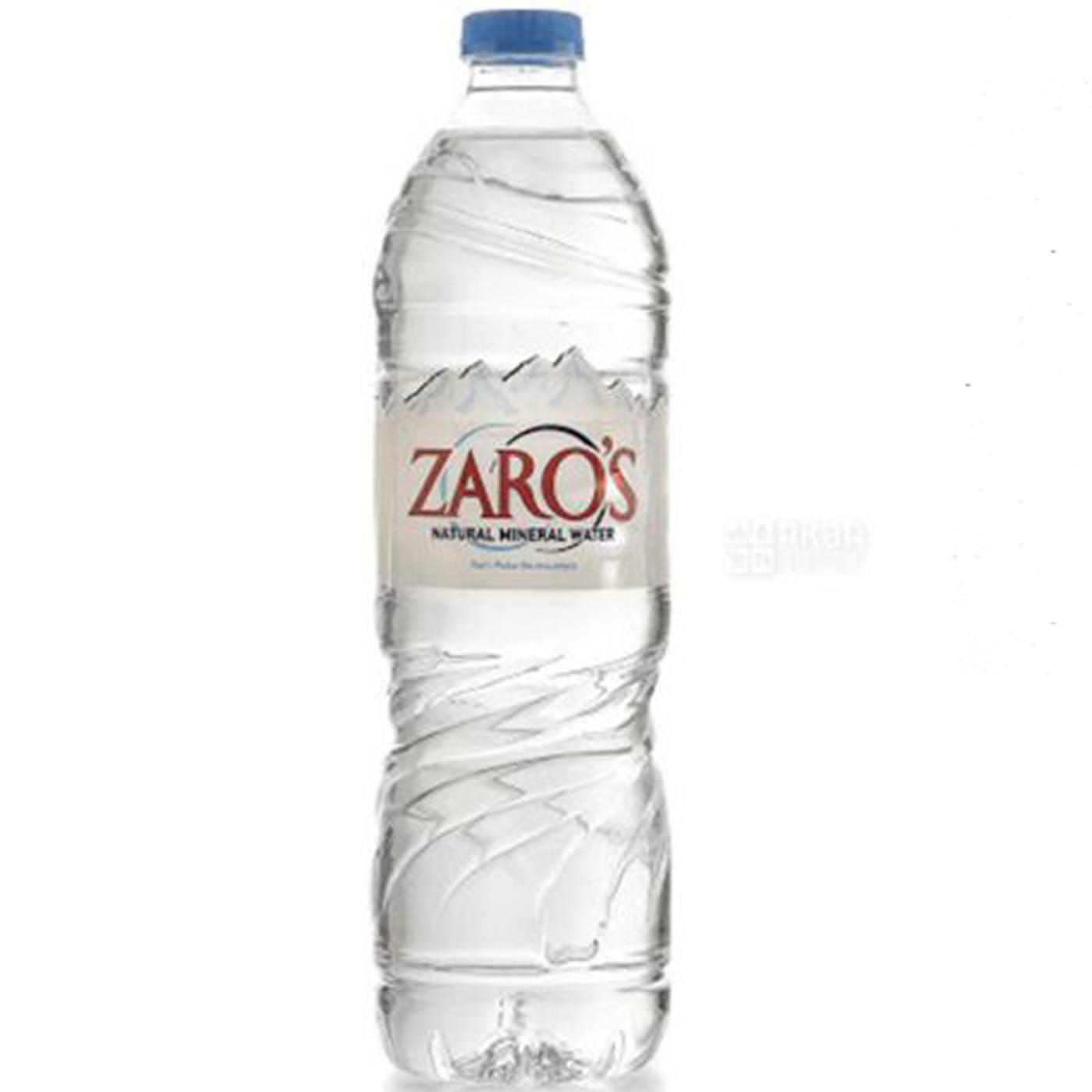 ZARO’S NATURAL MINERAL WATER PET 1,5L